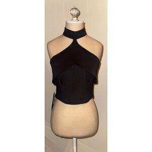Marciano black halter top